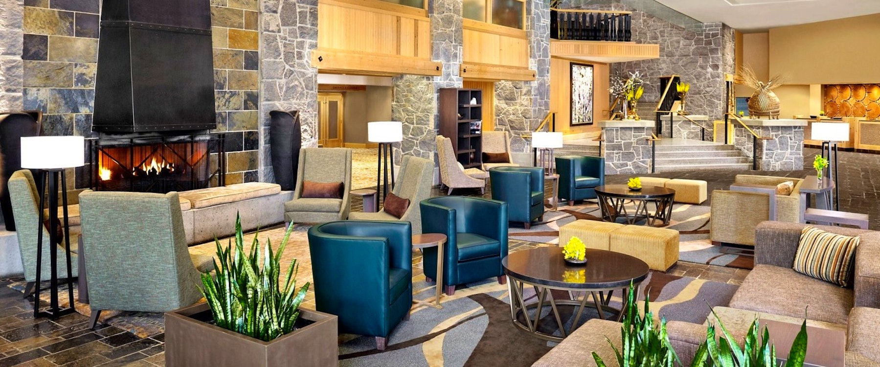 Lobby At Westin Resort & Spa Whistler