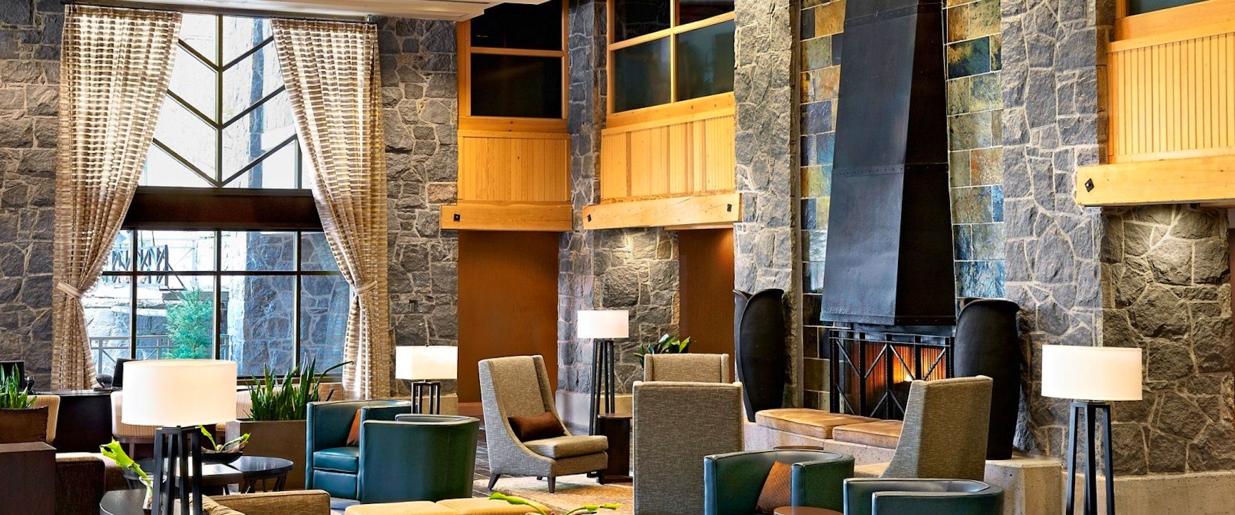 Lobby Seating Area At Westin Resort & Spa Whistler