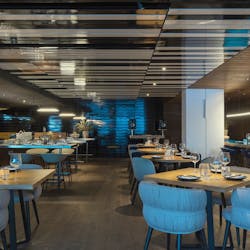 Dining at Hotel W Ibiza, Spain