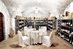 Wine Cellar, Castello del Nero, Tuscany, Italy