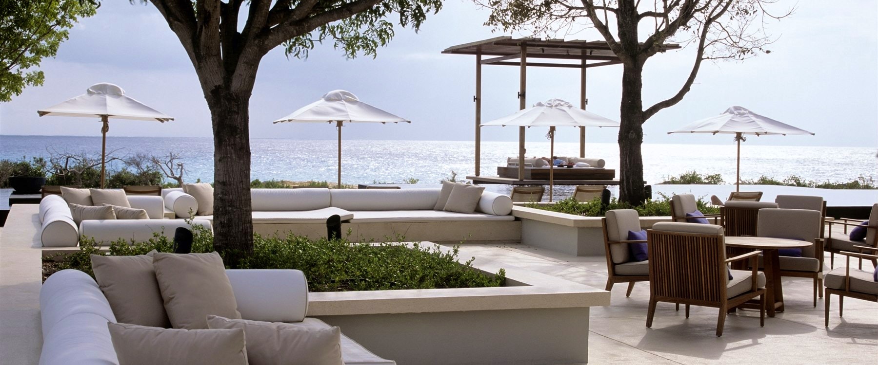 Deck terrace at Amanyara, Turks and Caicos