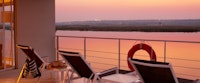 Balcony on Zambezi Queen