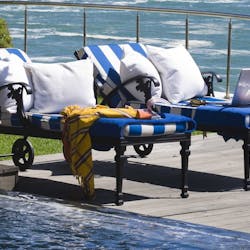 Sun Lounge Chairs at The Twelve Apostles Hotel & Spa