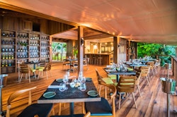 Zing Zing Restaurant, Secret Bay, Dominica, Caribbean