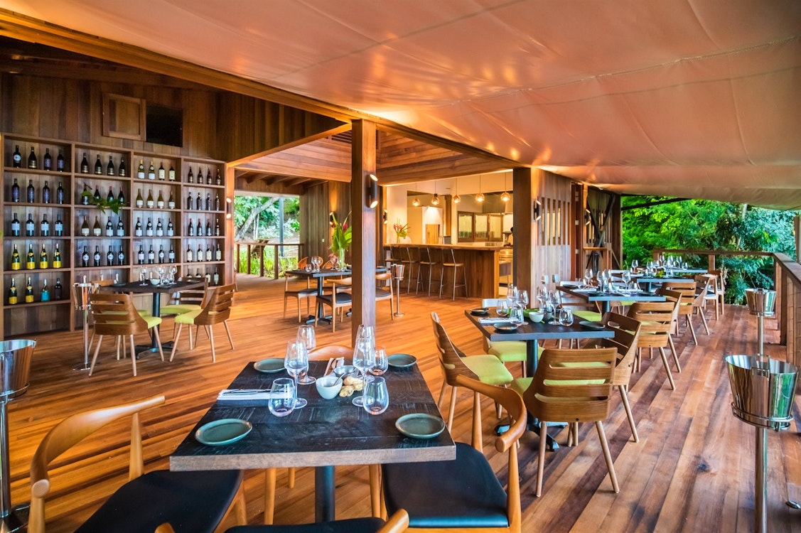 Zing Zing Restaurant, Secret Bay, Dominica, Caribbean