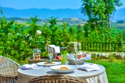 outdoor dining zornitza family estate bulgaria