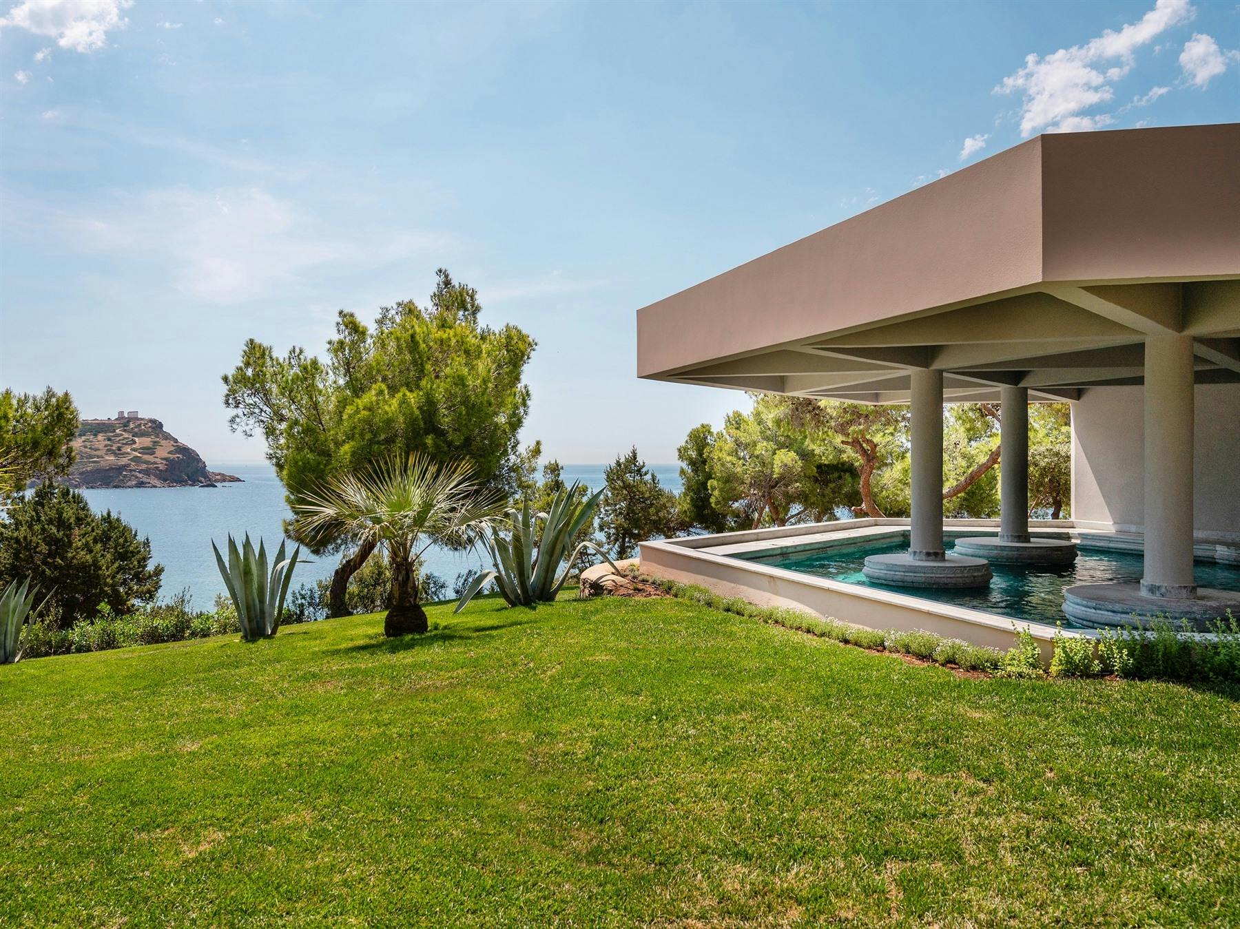 Spa Exterior, Cape Sounio, A Grecotel Resort to Live, Athens, Greece