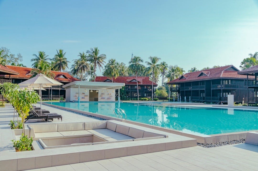 Cascade Pool, Pelangi Beach Resort & Spa, Langkawi, Malaysia