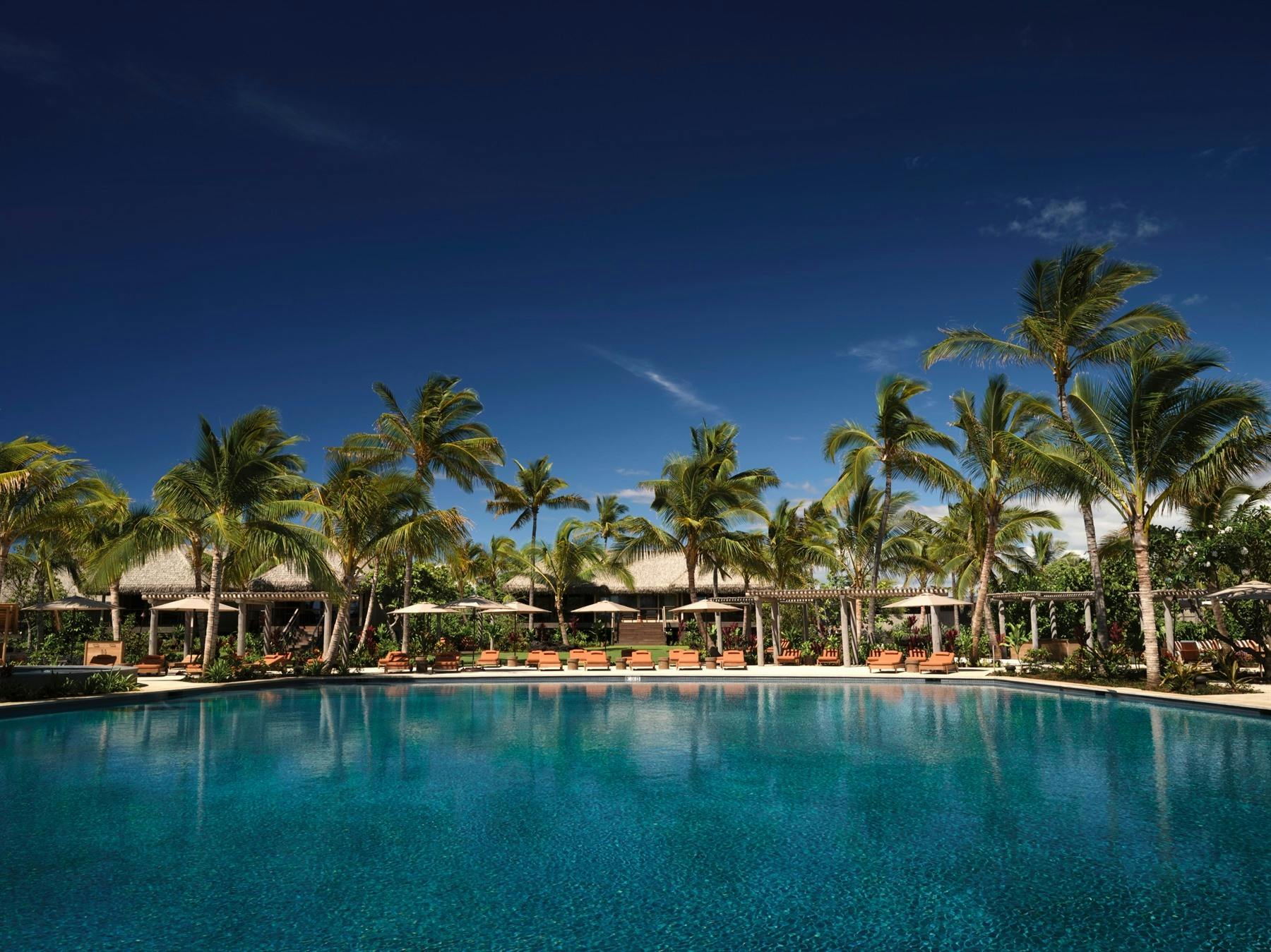 Pools, Moana, Kona Village, A Rosewood Resort, Big Island, Hawaii