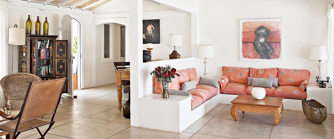 Interior of Pousada Abracadabra, Brazil