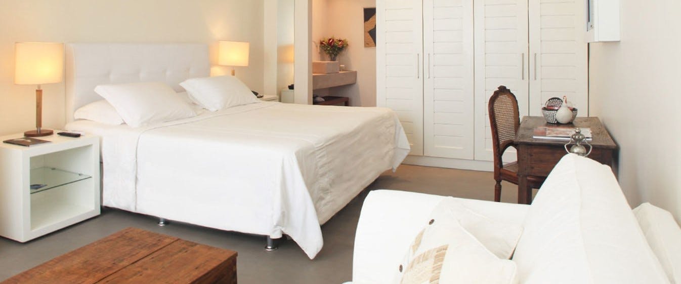 Beautiful bedroom at Pousada Abracadabra, Brazil 