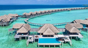 Stay at this beautiful resort in the Maldives and experience their incredible underwater restaurant<place>Anantara Kihavah Maldives Villas</place><fomo>3</fomo>