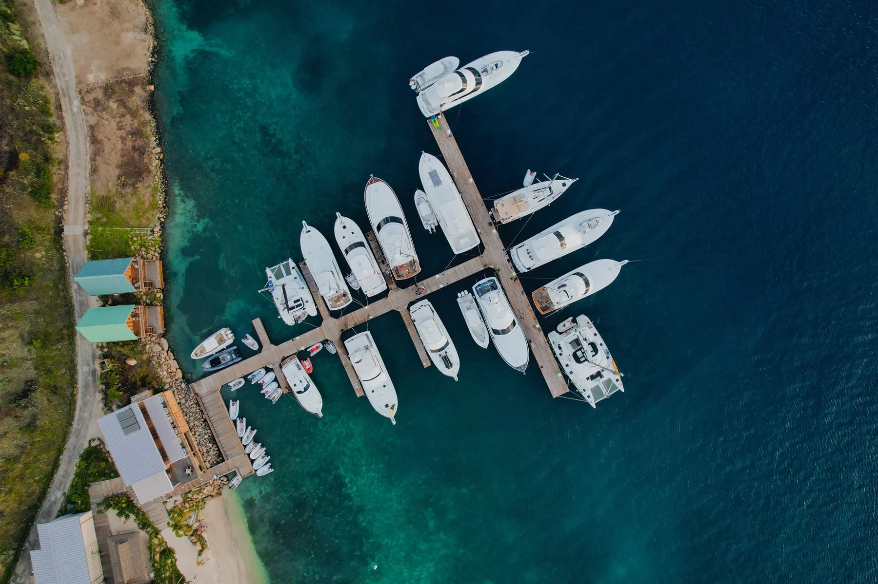 Quarterdeck Marina, Bitter End Yacht Club, British Virgin Islands