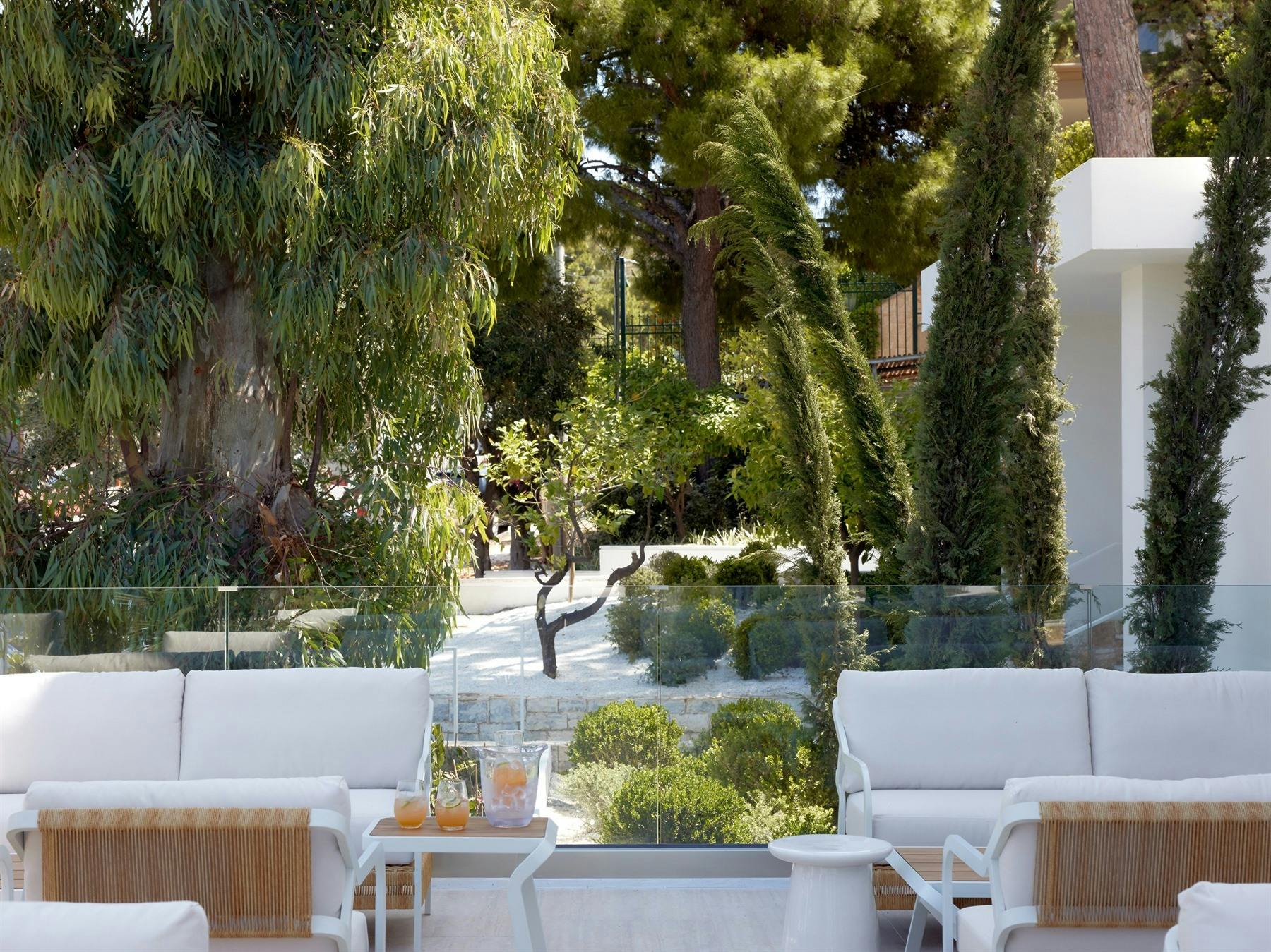 Outdoor Space, The Roc Club, A Grecotel Resort to Live, Athens, Greece