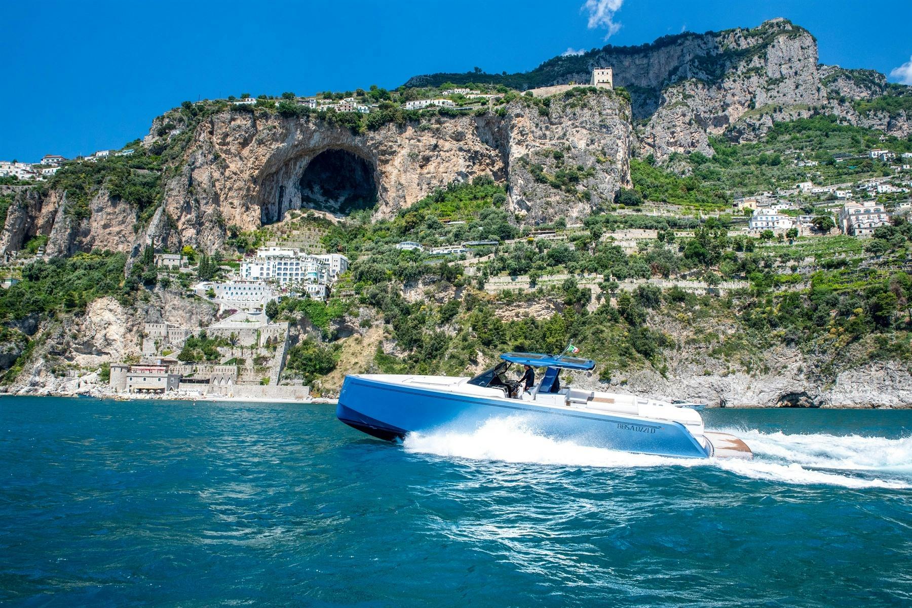 Boating, Borgo Santandrea, Amalfi Coast, Italy