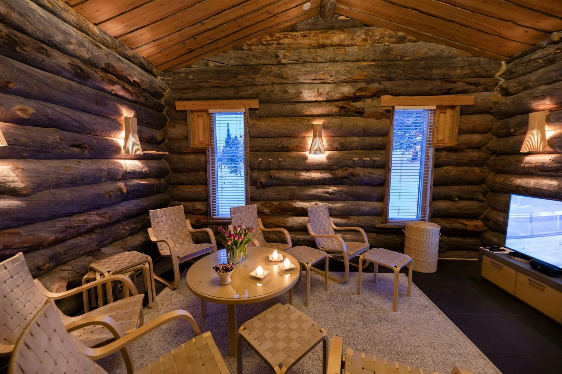 Skabma Lodge | Living Area