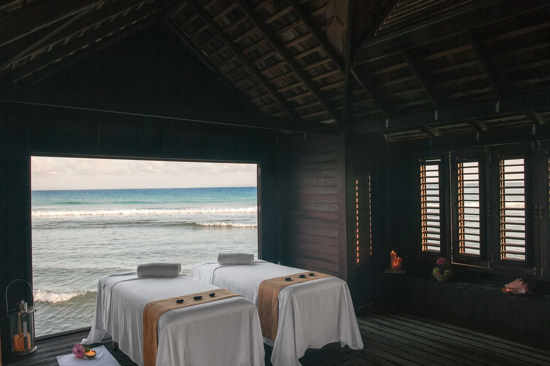 overwater cabana at fern tree spa at half moon jamaica