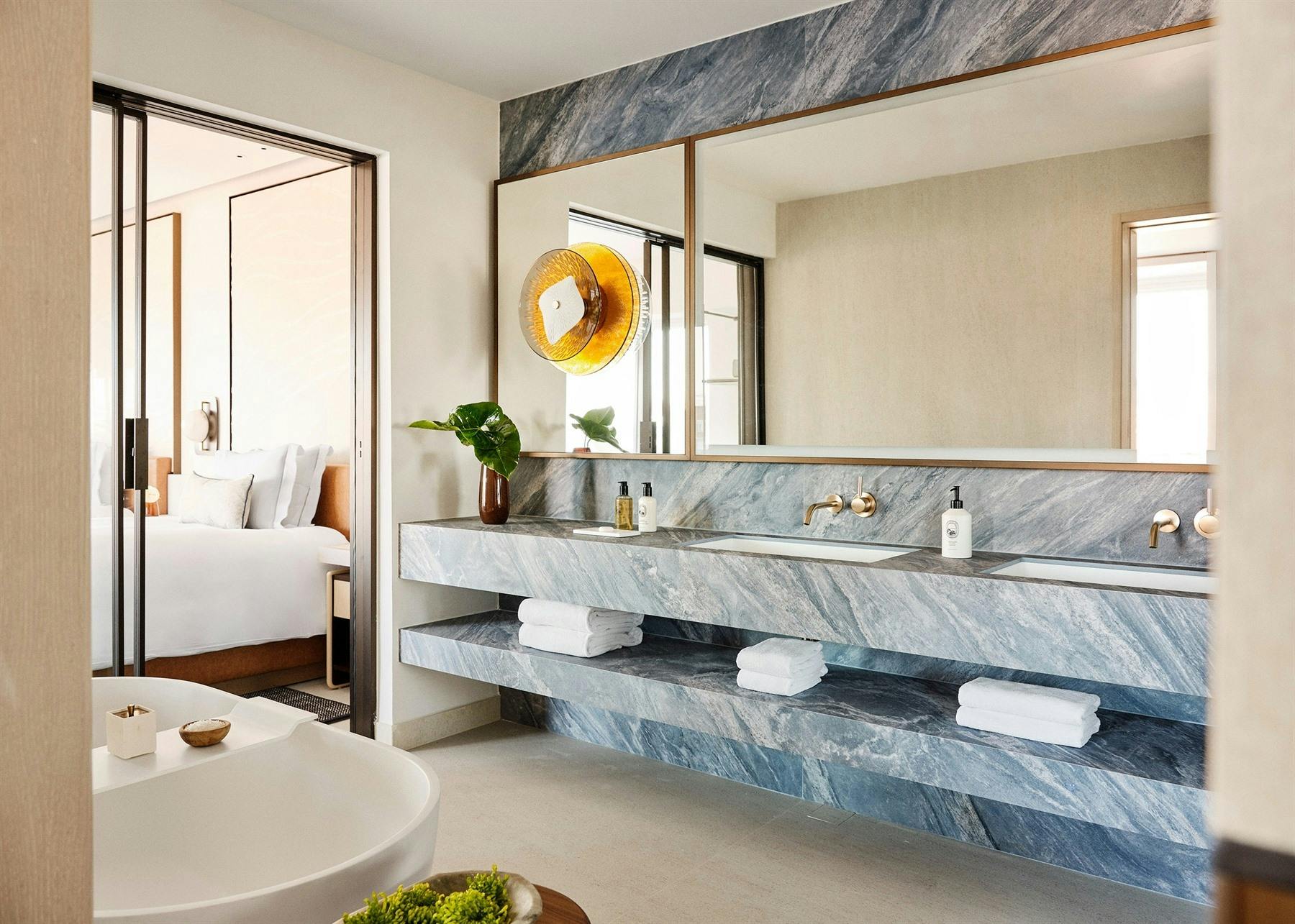 Bathroom, Hotel Arts Barcelona, Spain