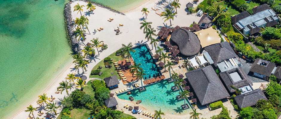Resort Overview at Four Seasons Resort Mauritius at Anahita