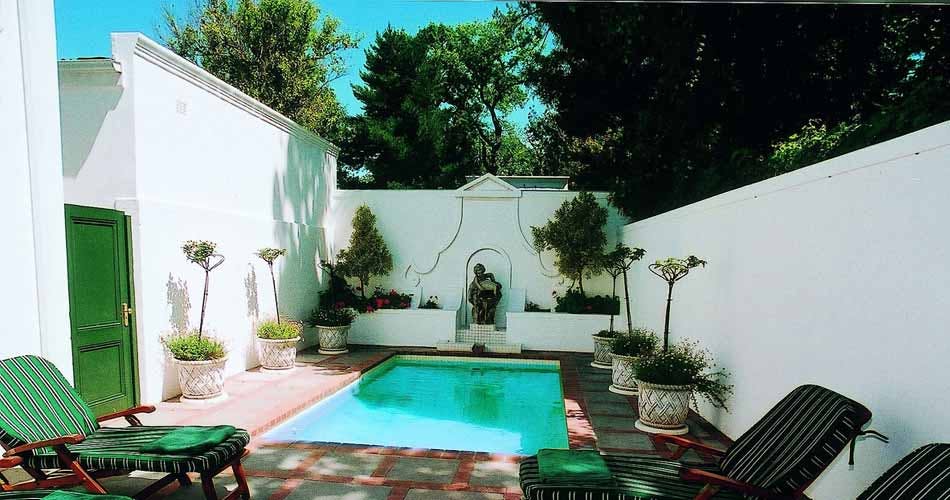 Villa Pool at The Cellars Hohenort, Cape Town