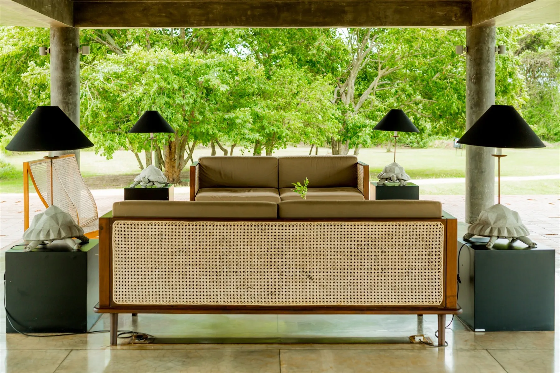 Seating Area, Water Garden, Sigiriya, Sri Lanka