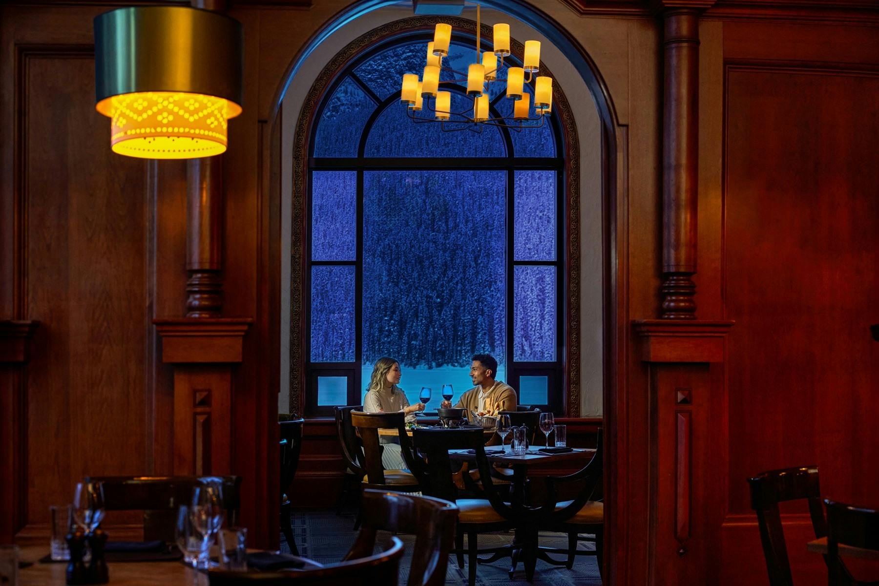 walliser stube at fairmont chateau lake louise alberta 