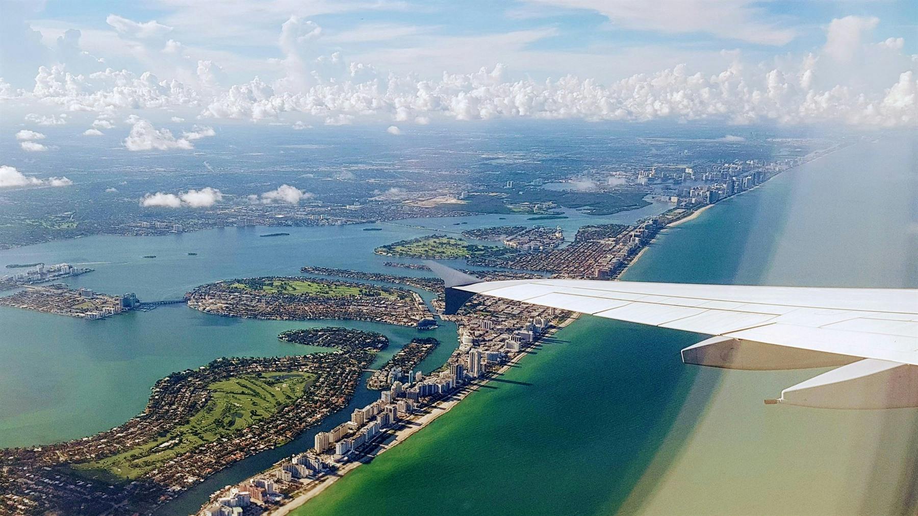 | Fly home from Miami