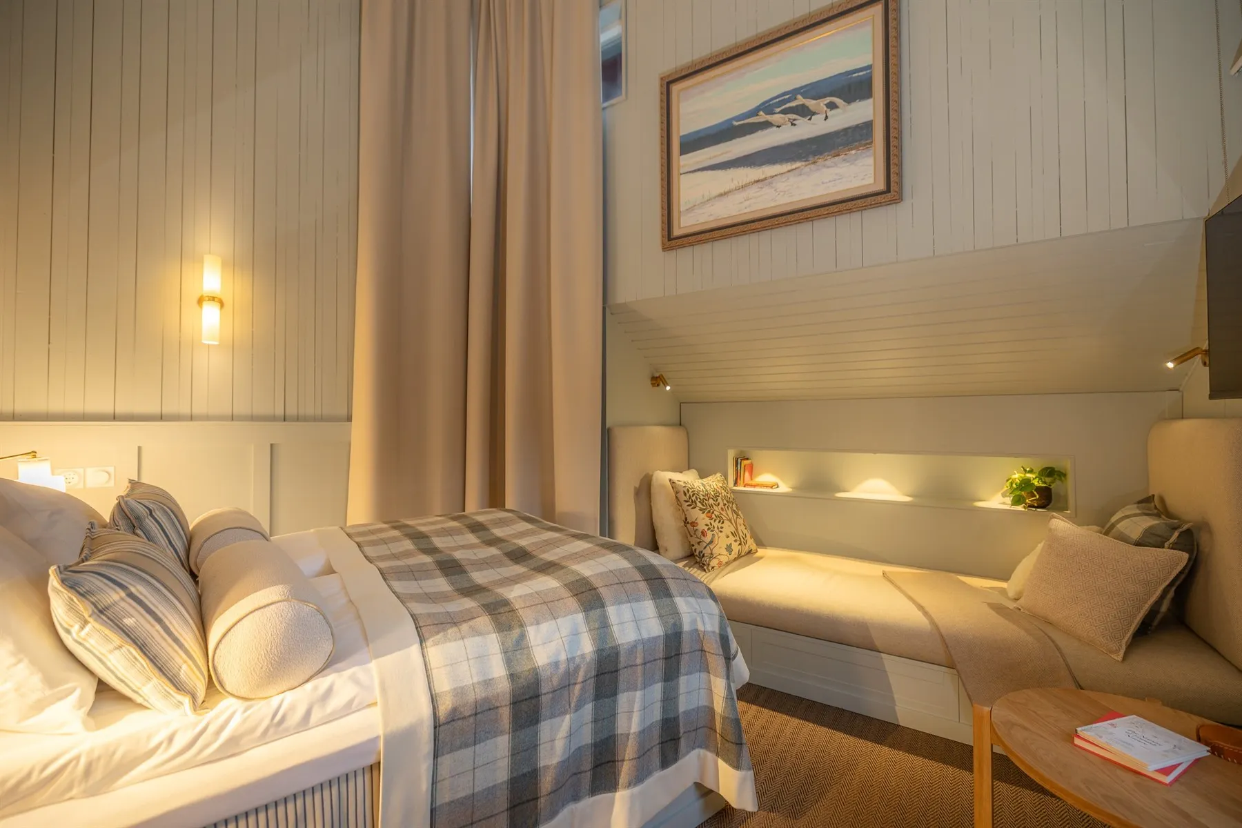 Deluxe room at Aino Private Island Hotel