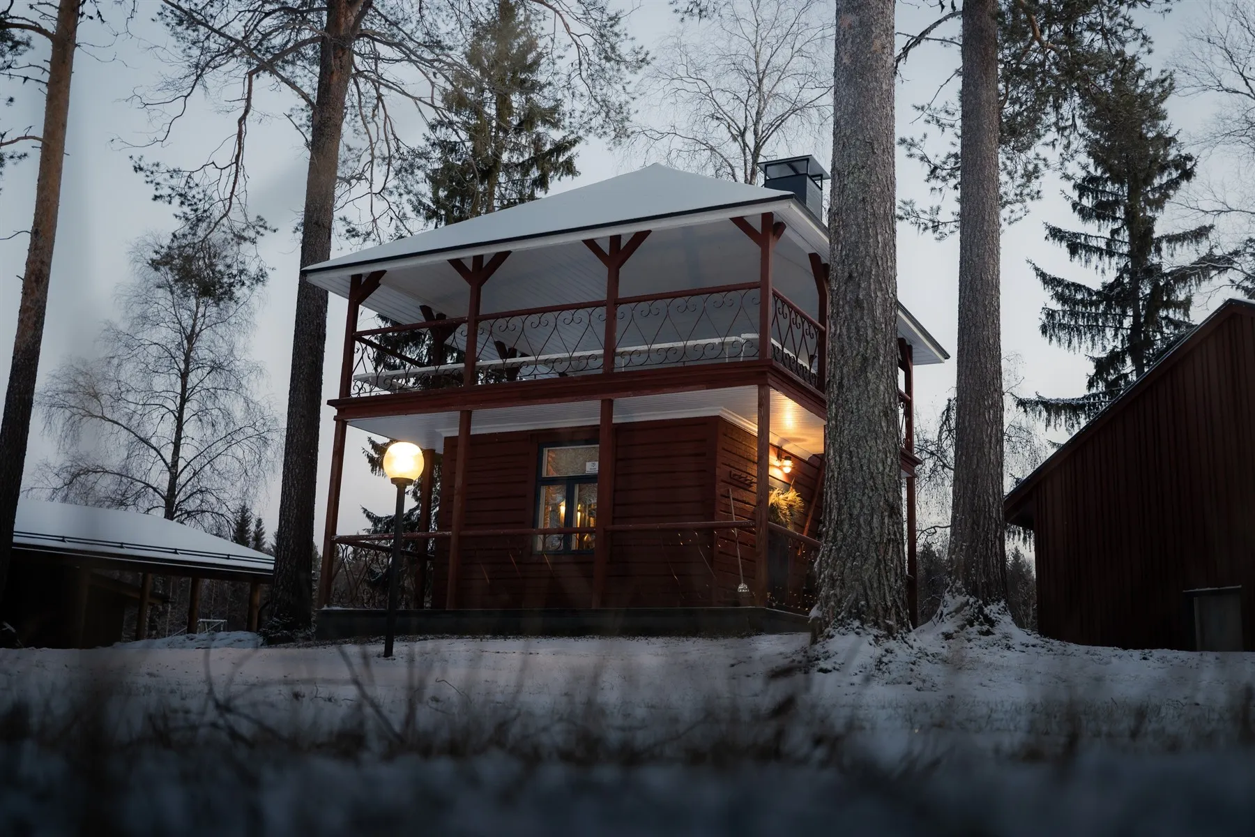 Library at Aino Private Island Hotel