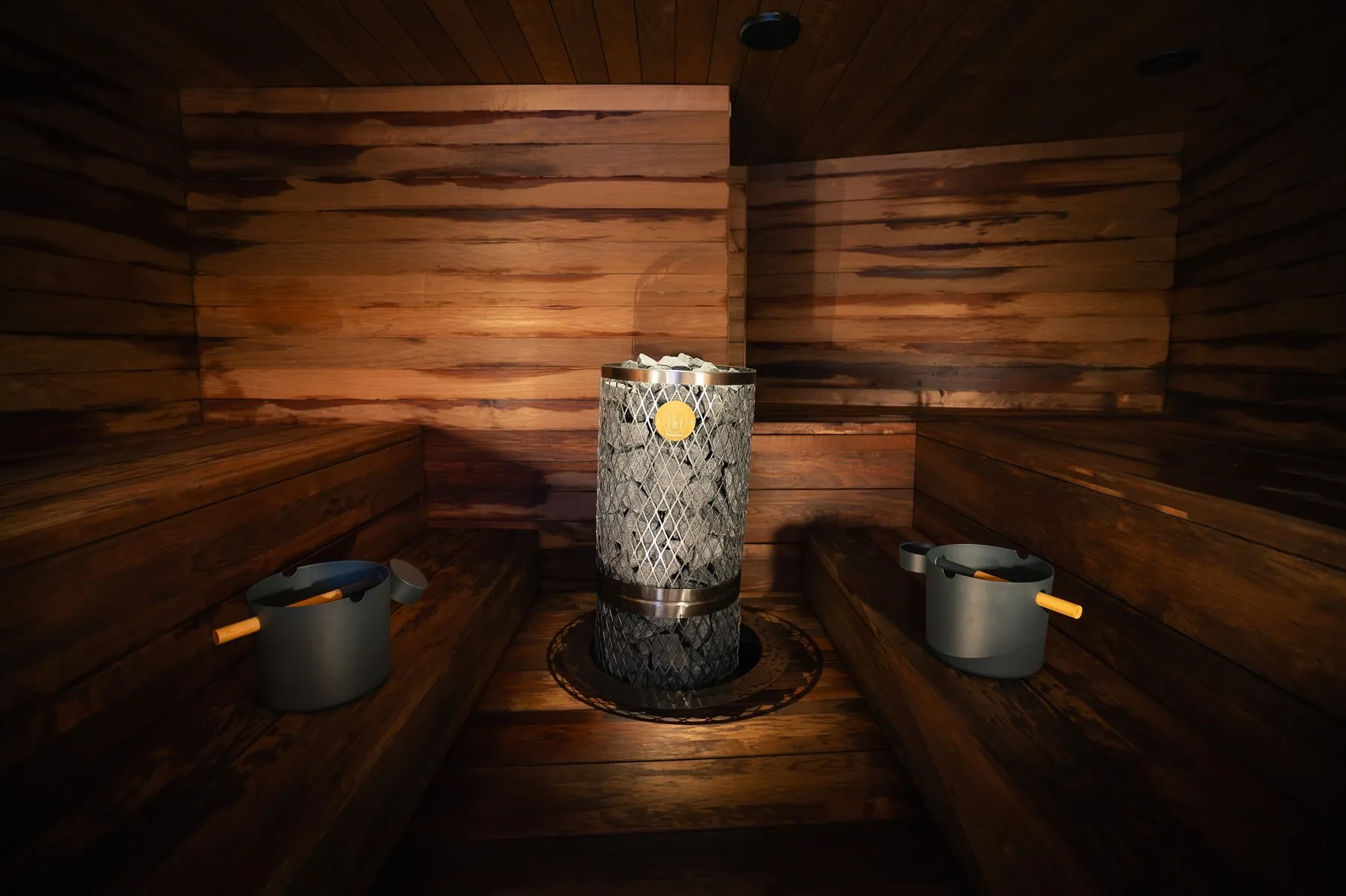 Finnish sauna at Aino Private Island Hotel