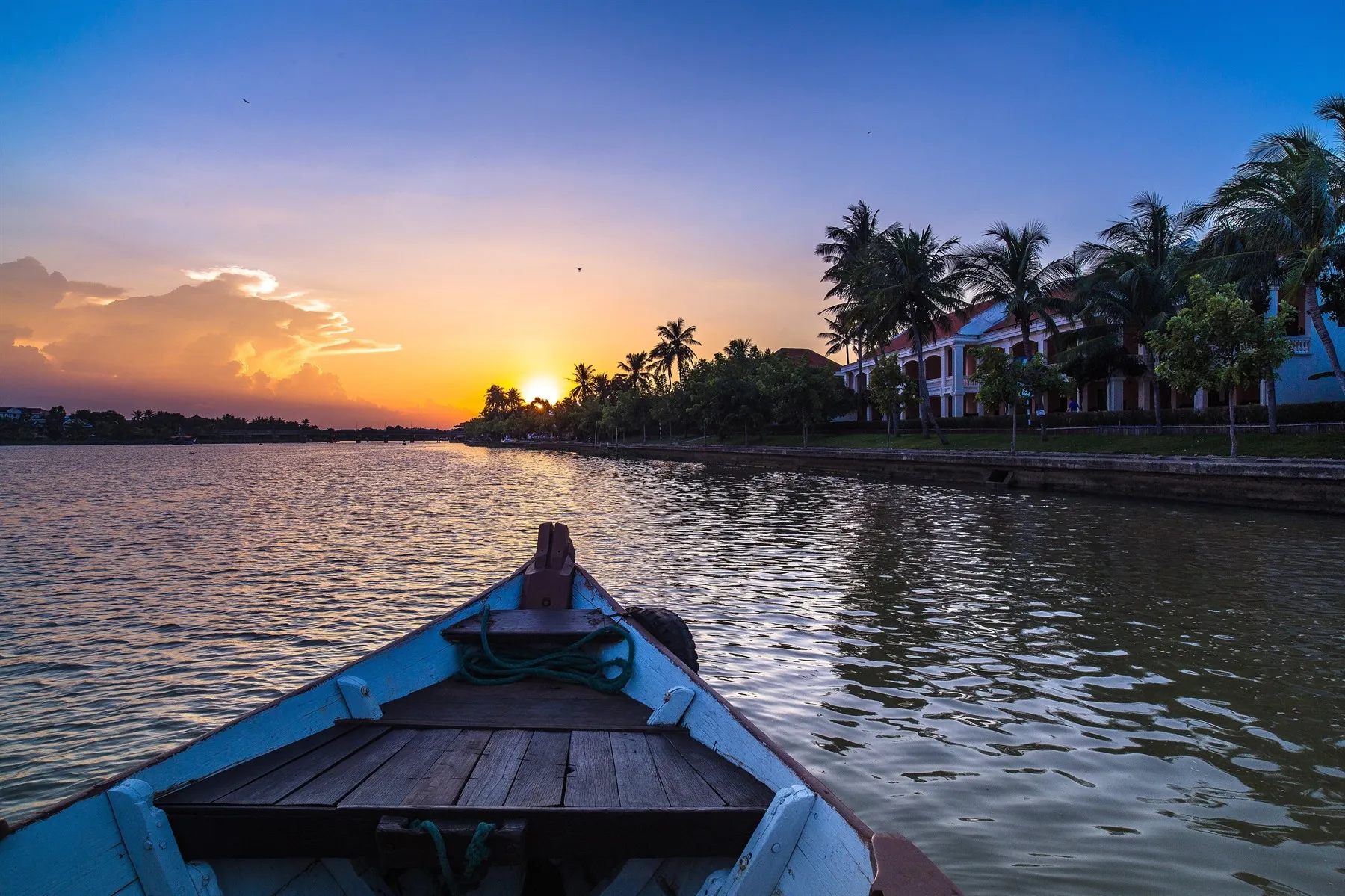 Anantara Hoi An Resort in the evening