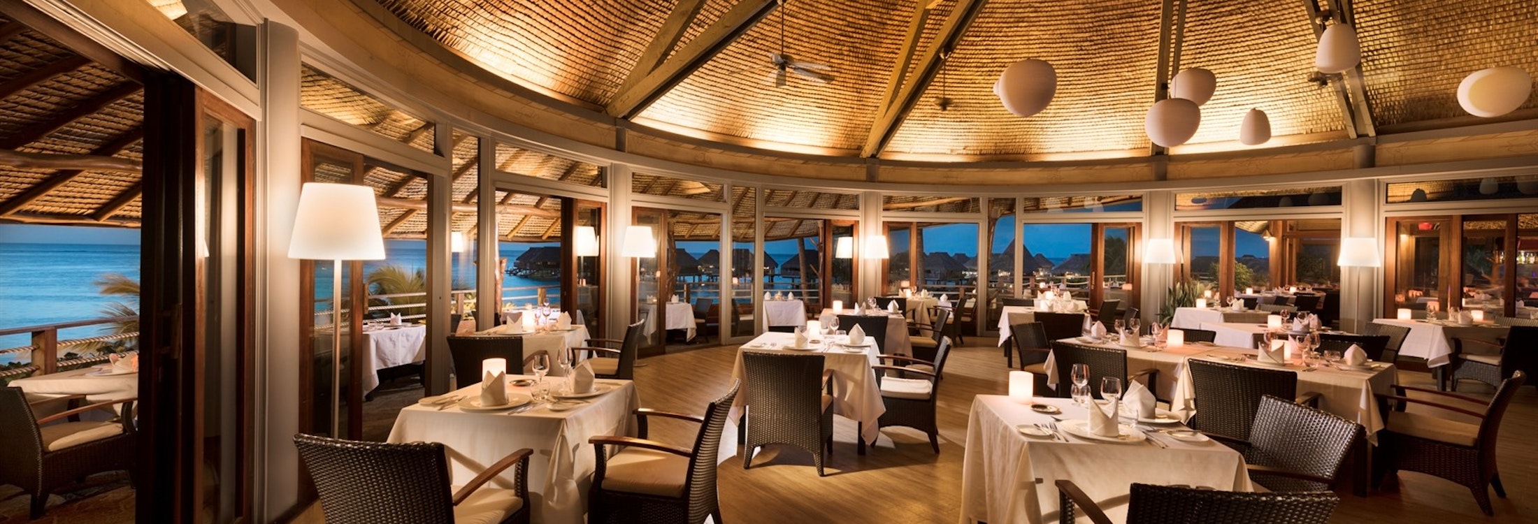 Arri Vahine Restaurant at Hilton Moorea Lagoon Resort & Spa, French Polynesia 