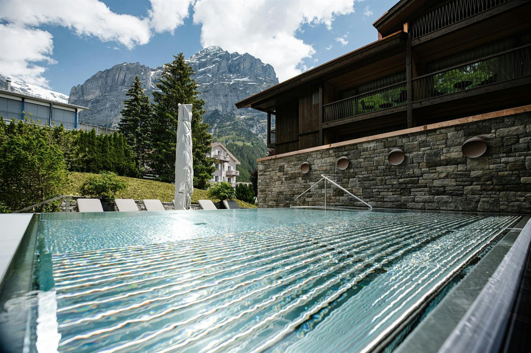 Bergwelt Grindelwald Alpine Design Resort | Spa pool