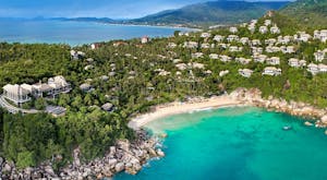 Spend your summer holiday in this  tropical sanctuary located in the private bay of Lamai in Thailand<place>Banyan Tree Samui</place><fomo>25</fomo>