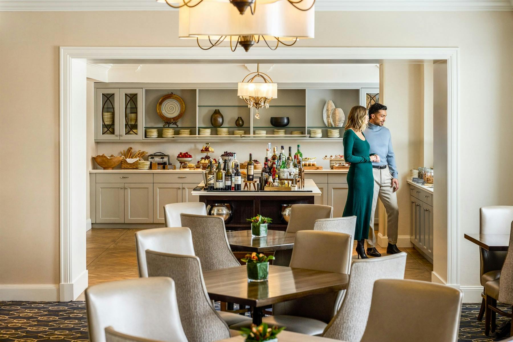 fairmont gold lounge kitchen at fairmont chateau lake louise alberta 