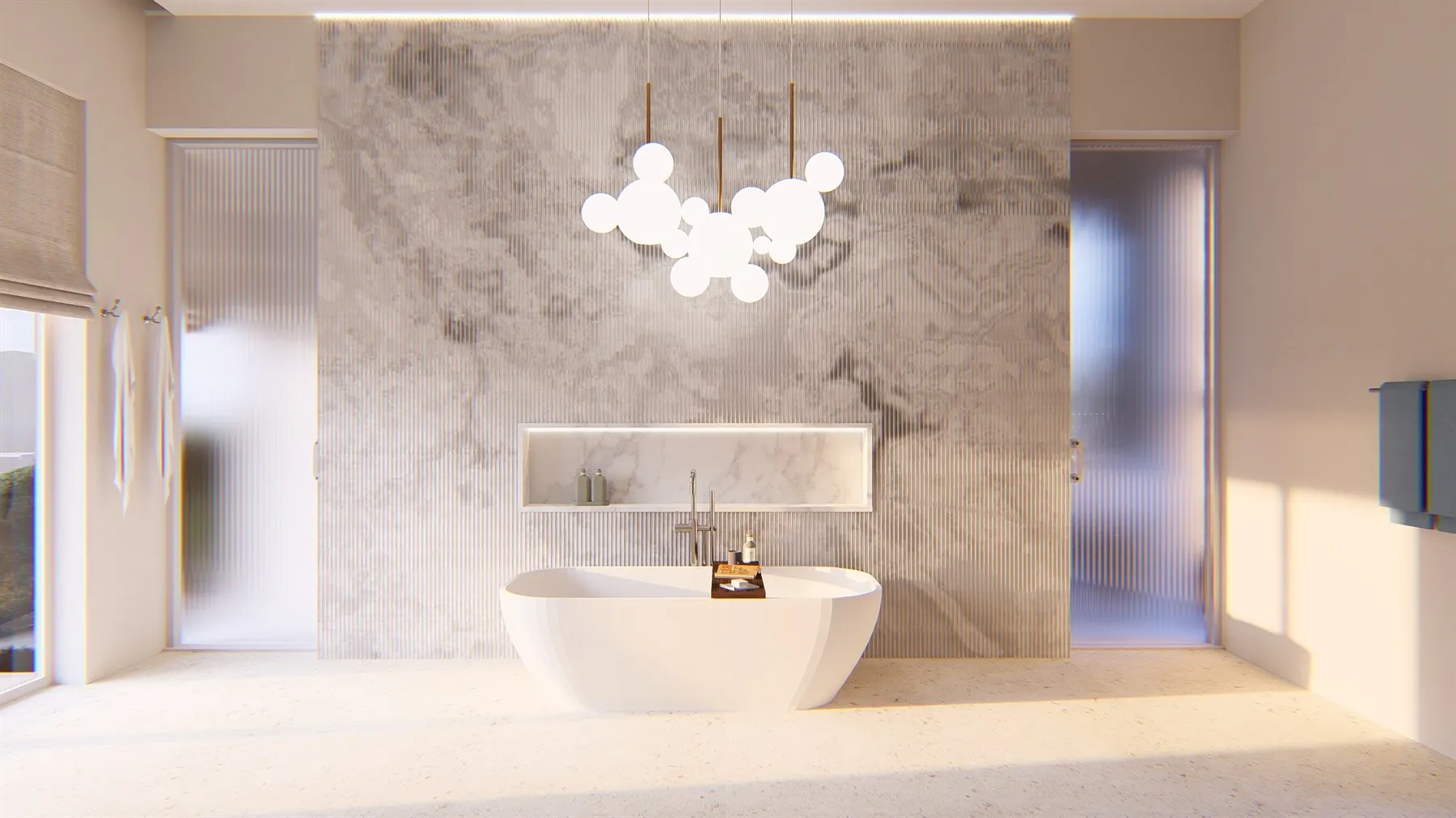 hillside penthouse suite