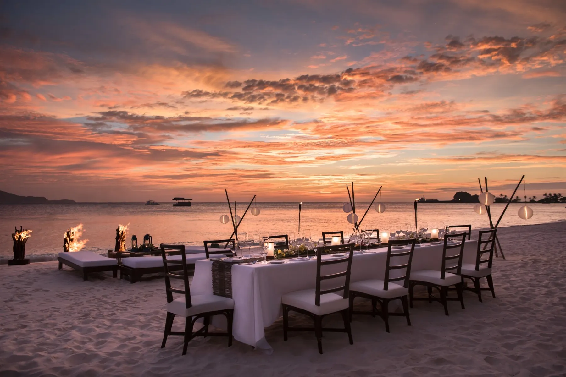 Beach BBQ at Amanpulo