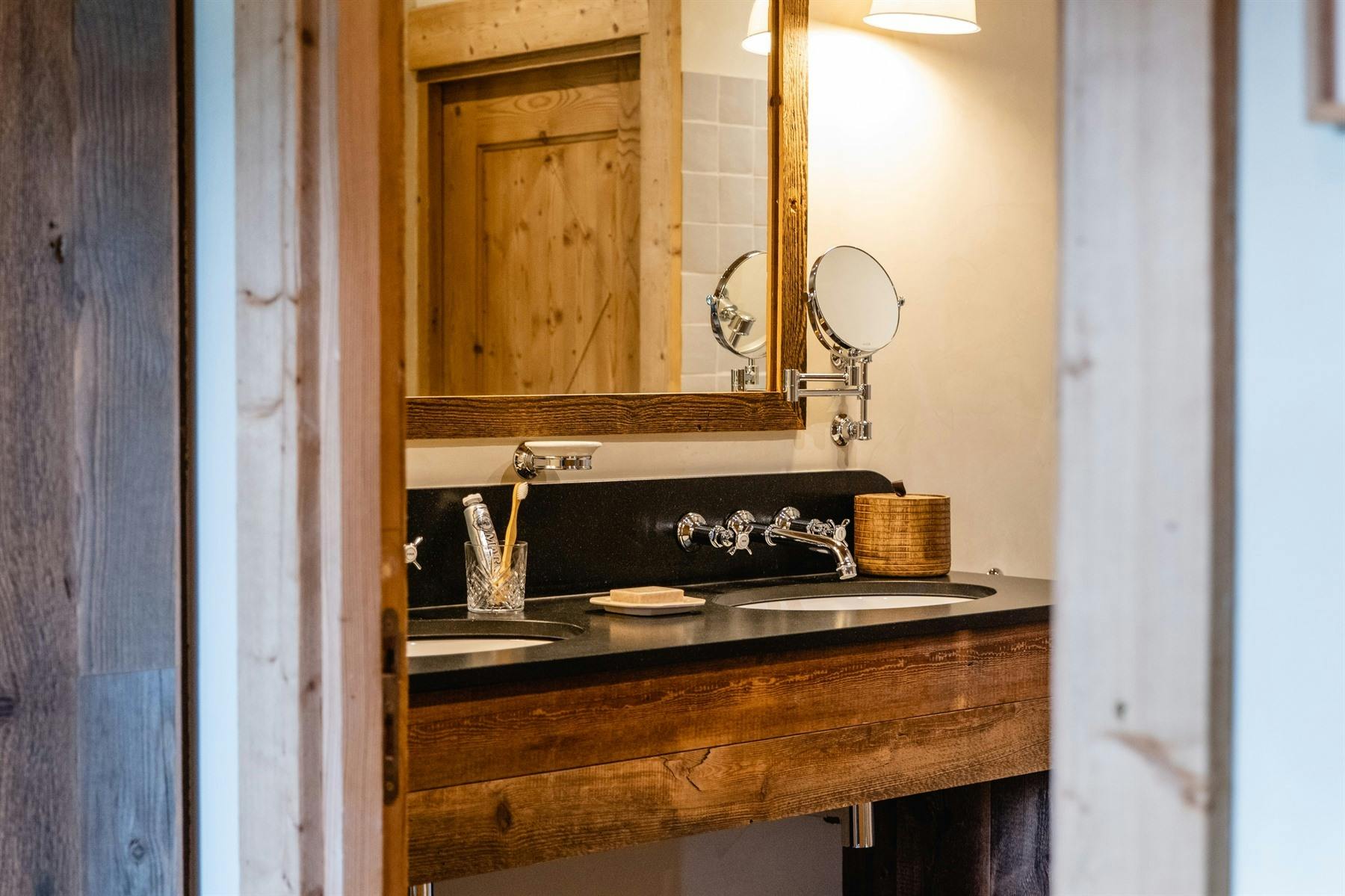 Top Floor bathroom, Chalet Eustache, Megève, France