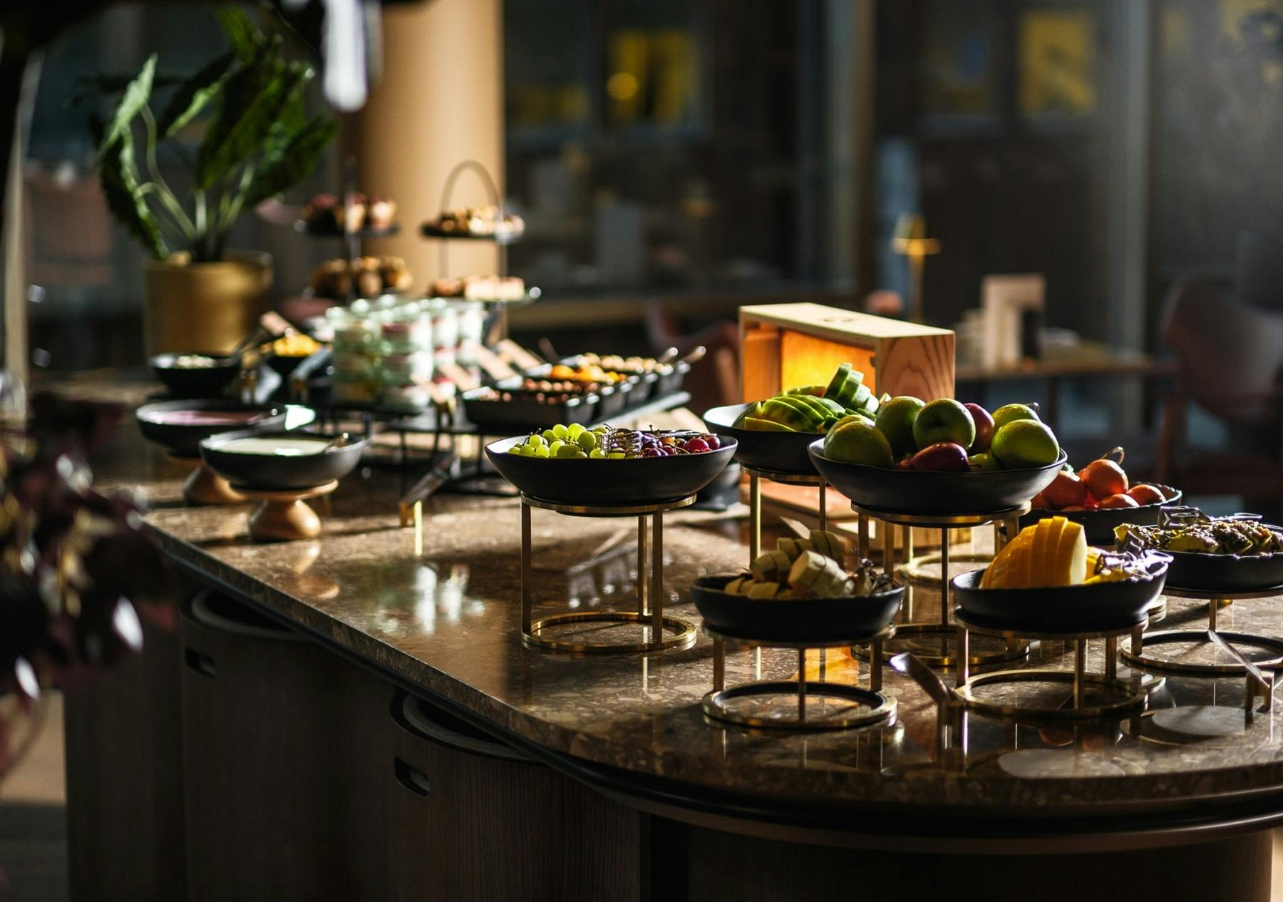 Breakfast Buffet, The Thief, Oslo, Norway