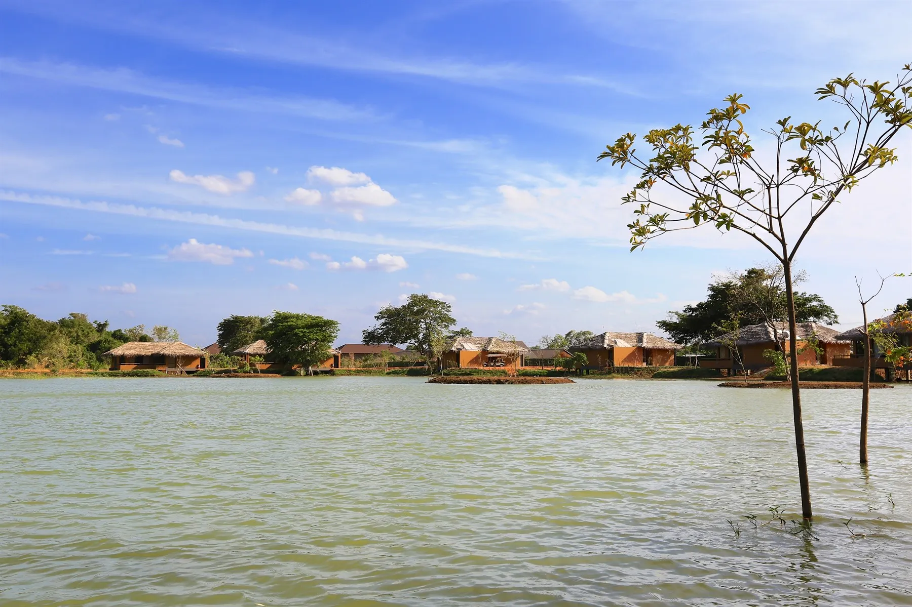 Exterior View of Accommodation, Water Garden, Sigiriya, Sri Lanka