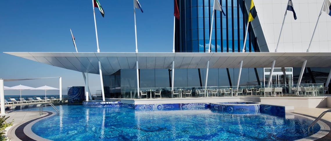 The pool at Burj Al Arab, Dubai
