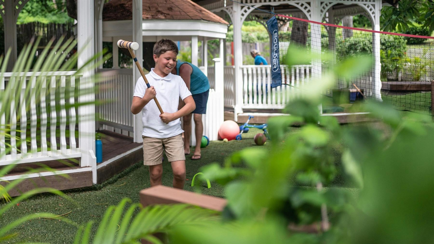 kids entertainment at blue waters antigua