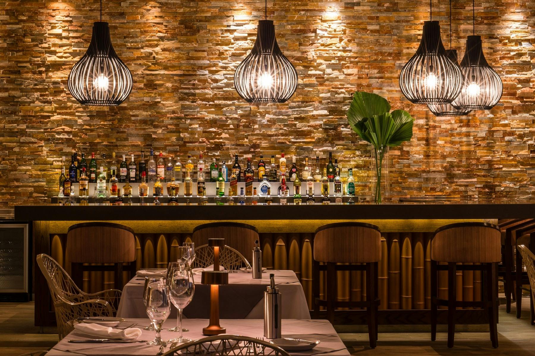 the cove restaurant at blue waters antigua