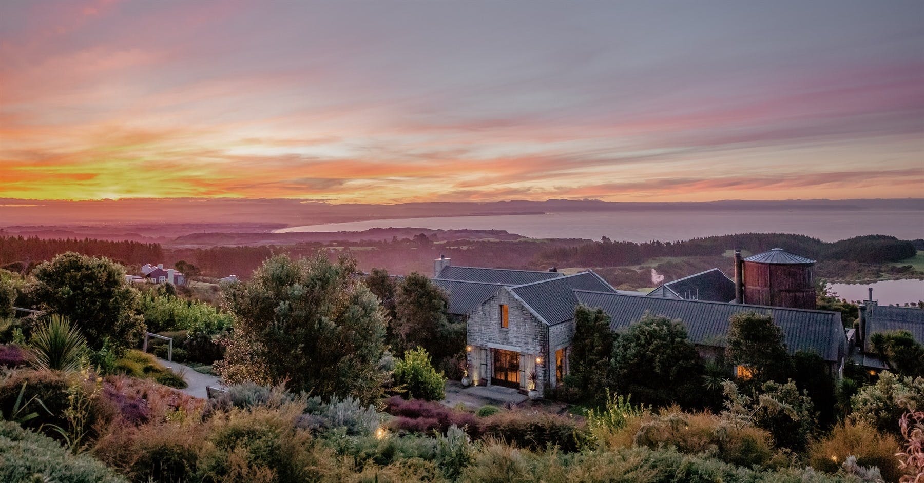 exterior of rosewood cape kidnappers hawkes bay