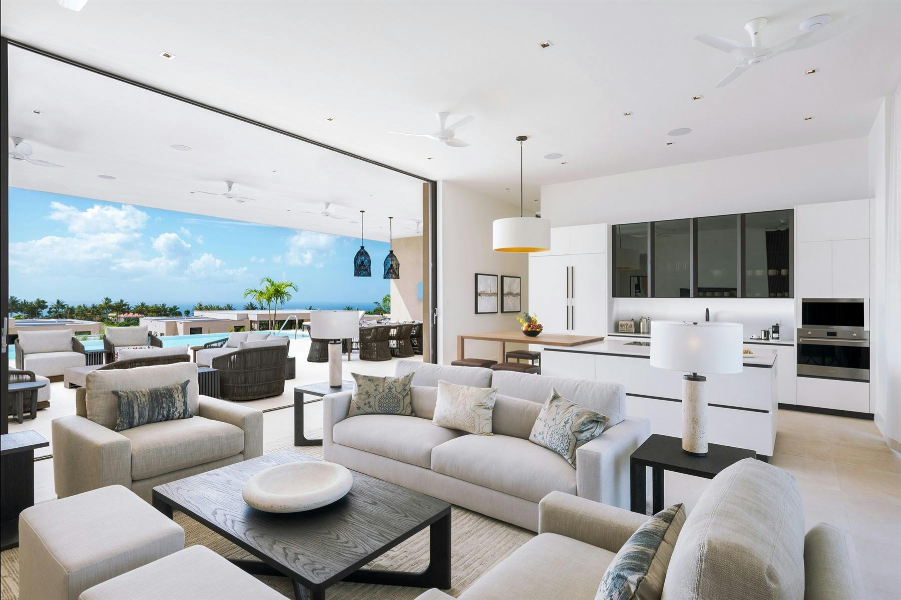 4-bed golf and sea view villa at apes hill barbados golf resort  community