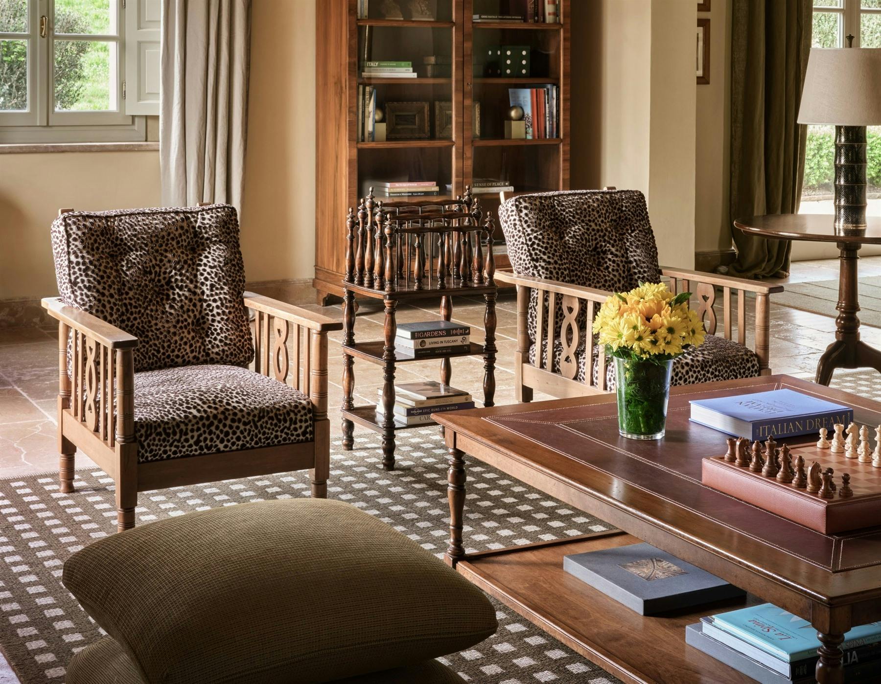 Sitting Area, Villa Casa del Fiume at Rosewood Castiglion Del Bosco