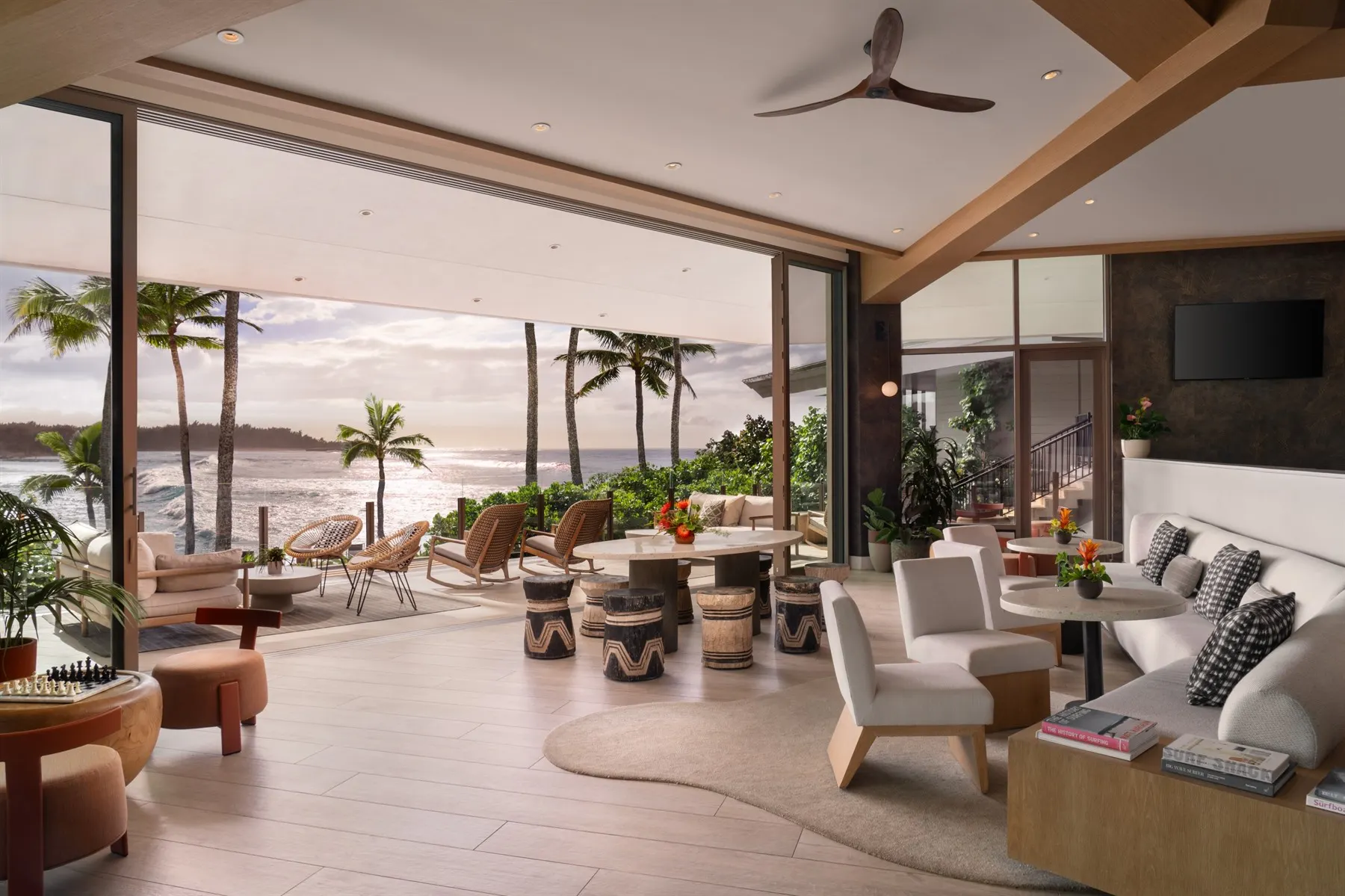 Club Lounge, The Ritz-Carlton O‘ahu, Turtle Bay, Hawaii