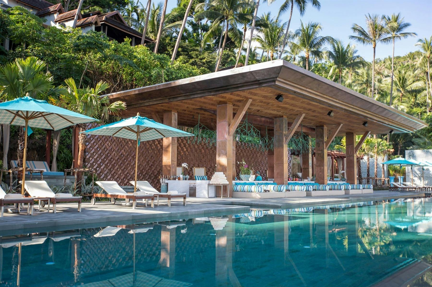 CoCoRum Poolside Lounge at Four Seasons Resort Koh Samui, Thailand