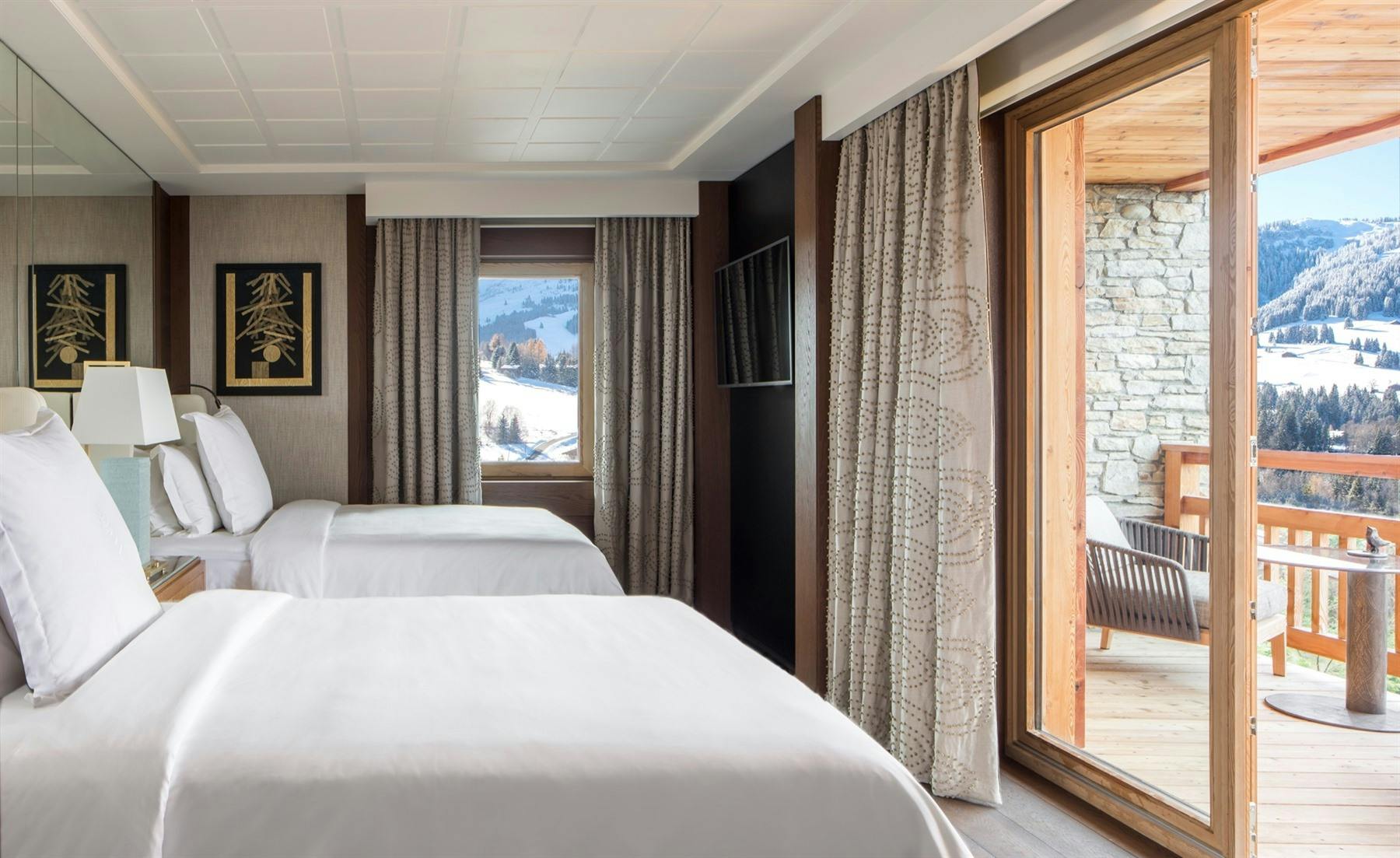 Deluxe Room, Four Seasons Resort Megève, France