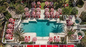 Set on the incredible golden sand Miami Beach, this eclectic hotel invites you to experience the buzz of Miami<place>Faena Hotel Miami Beach</place><fomo>5</fomo>